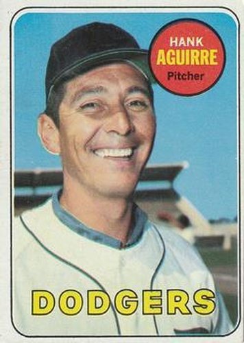 #94 Hank Aguirre - Los Angeles Dodgers - 1969 Topps Baseball