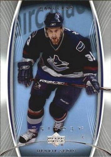#94 Henrik Sedin - Vancouver Canucks - 2007-08 Upper Deck Trilogy Hockey