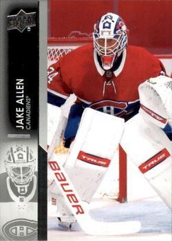 #94 Jake Allen - Montreal Canadiens - 2021-22 Upper Deck Hockey