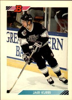 #94 Jari Kurri - Los Angeles Kings - 1992-93 Bowman Hockey