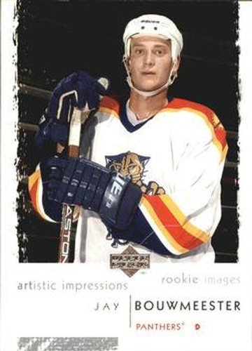 #94 Jay Bouwmeester - Florida Panthers - 2002-03 UD Artistic Impressions Hockey