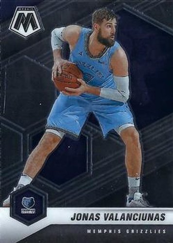 #94 Jonas Valanciunas - Memphis Grizzlies - 2020-21 Panini Mosaic Basketball