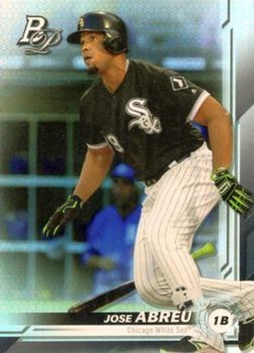 #94 Jose Abreu - Chicago White Sox - 2019 Bowman Platinum Baseball