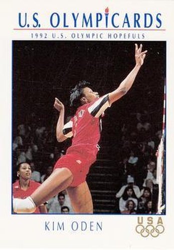 #94 Kim Oden - USA - 1992 Impel U.S. Olympic Hopefuls