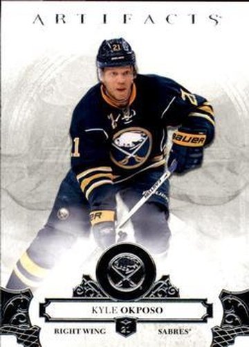 #94 Kyle Okposo - Buffalo Sabres - 2017-18 Upper Deck Artifacts Hockey