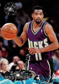 #94 Lee Mayberry - Milwaukee Bucks - 1995-96 Stadium Club Basketball