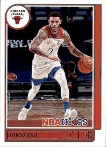 #94 Lonzo Ball - Chicago Bulls - 2021-22 Hoops Basketball
