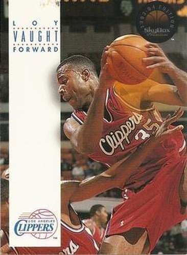 #94 Loy Vaught - Los Angeles Clippers - 1993-94 SkyBox Premium Basketball