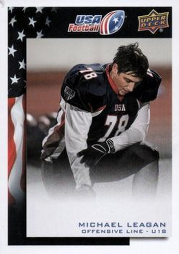 #94 Michael Leagan - USA - 2014 Upper Deck USA Football