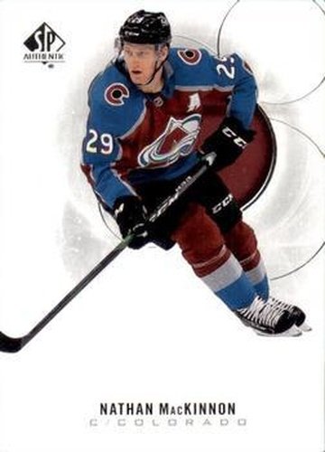 #94 Nathan MacKinnon - Colorado Avalanche - 2020-21 SP Authentic Hockey