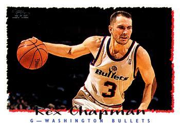 #94 Rex Chapman - Washington Bullets - 1994-95 Topps Basketball