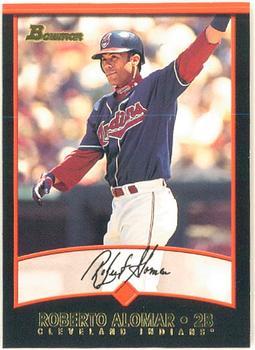 #94 Roberto Alomar - Cleveland Indians - 2001 Bowman Baseball