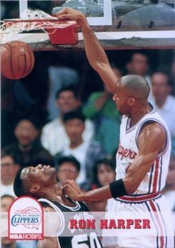 #94 Ron Harper - Los Angeles Clippers - 1993-94 Hoops Basketball