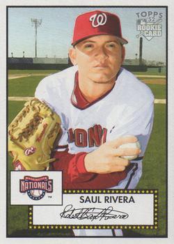 #94 Saul Rivera - Washington Nationals - 2006 Topps 1952 Edition Baseball