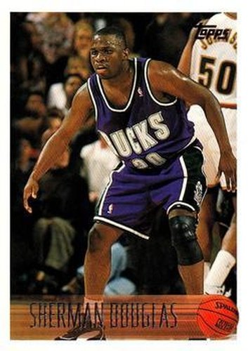#94 Sherman Douglas - Milwaukee Bucks - 1996-97 Topps Basketball