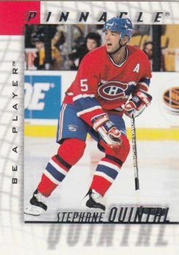 #94 Stephane Quintal - Montreal Canadiens - 1997-98 Pinnacle Be a Player Hockey