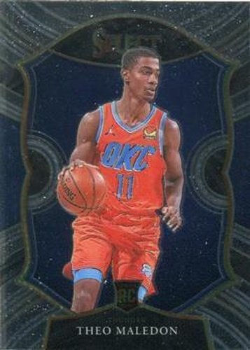 #94 Theo Maledon - Oklahoma City Thunder - 2020-21 Panini Select Basketball