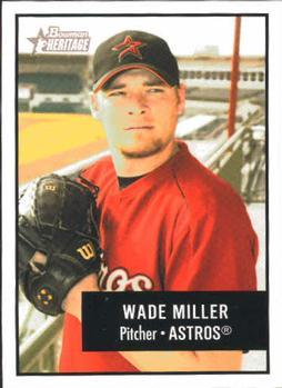 #94 Wade Miller - Houston Astros - 2003 Bowman Heritage Baseball