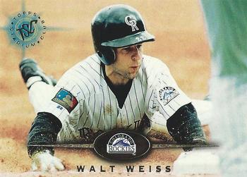 #94 Walt Weiss - Colorado Rockies - 1995 Stadium Club Baseball