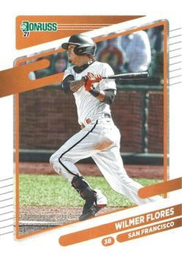 #94 Wilmer Flores - San Francisco Giants - 2021 Donruss Baseball