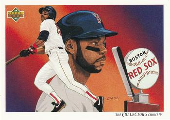 #94 Ellis Burks - Boston Red Sox - 1992 Upper Deck Baseball