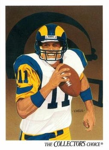 #94 Jim Everett - Los Angeles Rams - 1991 Upper Deck Football