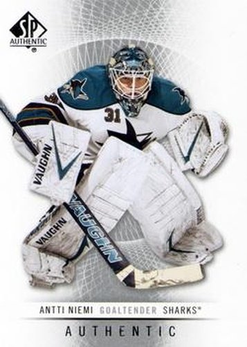 #94 Antti Niemi - San Jose Sharks - 2012-13 SP Authentic Hockey
