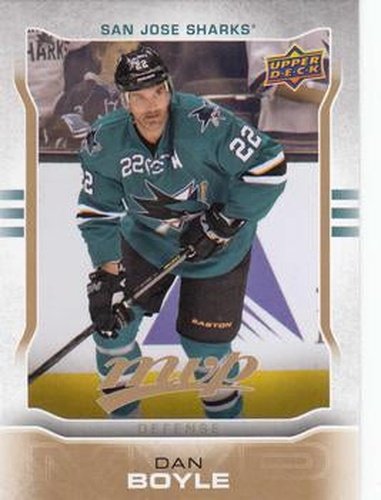 #94 Dan Boyle - San Jose Sharks - 2014-15 Upper Deck MVP Hockey
