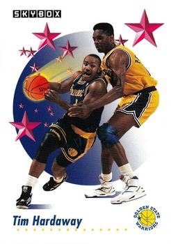 #494 Tim Hardaway - Golden State Warriors - 1991-92 SkyBox Basketball