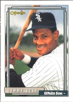 #94 Sammy Sosa - Chicago White Sox - 1992 O-Pee-Chee Baseball
