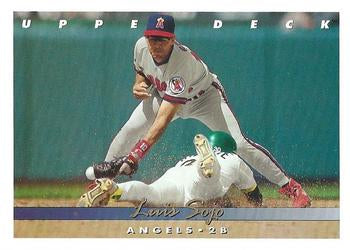 #94 Luis Sojo - California Angels - 1993 Upper Deck Baseball