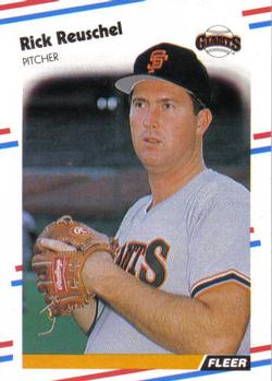 #94 Rick Reuschel - San Francisco Giants - 1988 Fleer Baseball