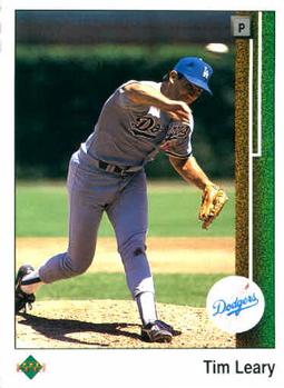 #94 Tim Leary - Los Angeles Dodgers - 1989 Upper Deck Baseball