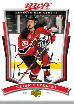 #94 Brian Rafalski - Detroit Red Wings - 2007-08 Upper Deck MVP Hockey