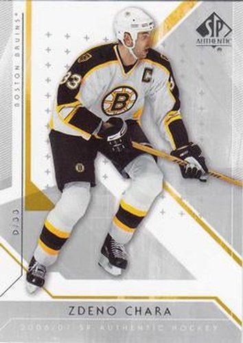#94 Zdeno Chara - Boston Bruins - 2006-07 SP Authentic Hockey