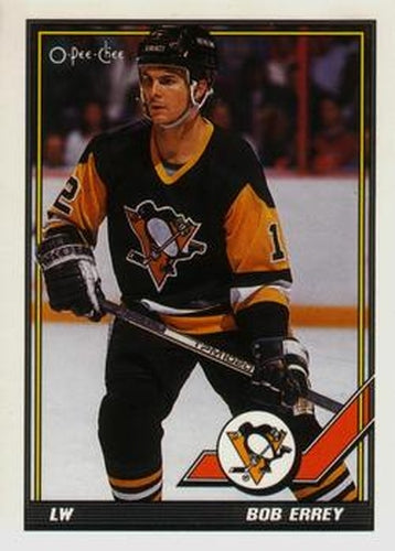 #94 Bob Errey - Pittsburgh Penguins - 1991-92 O-Pee-Chee Hockey