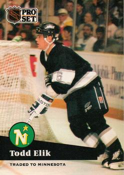 #94 Todd Elik - 1991-92 Pro Set Hockey