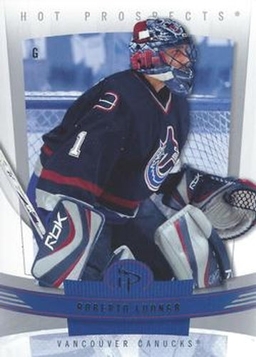 #94 Roberto Luongo - Vancouver Canucks - 2006-07 Fleer Hot Prospects Hockey