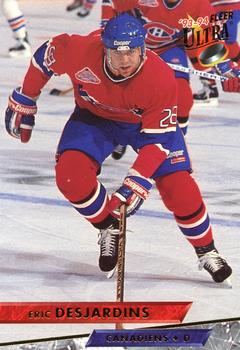 #94 Eric Desjardins - Montreal Canadiens - 1993-94 Ultra Hockey