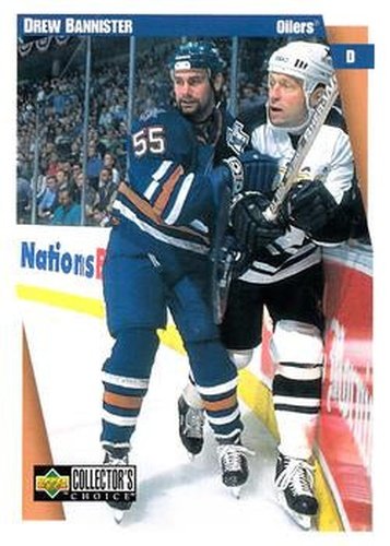 #94 Drew Bannister - Edmonton Oilers - 1997-98 Collector's Choice Hockey