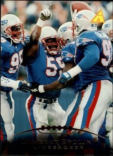 #94 Vincent Brown - New England Patriots - 1995 Pinnacle Football