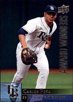#952 Carlos Pena - Tampa Bay Rays - 2009 Upper Deck Baseball
