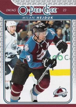 #101 Milan Hejduk - Colorado Avalanche - 2009-10 O-Pee-Chee Hockey