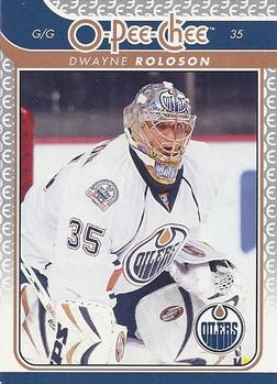 #104 Dwayne Roloson - Edmonton Oilers - 2009-10 O-Pee-Chee Hockey