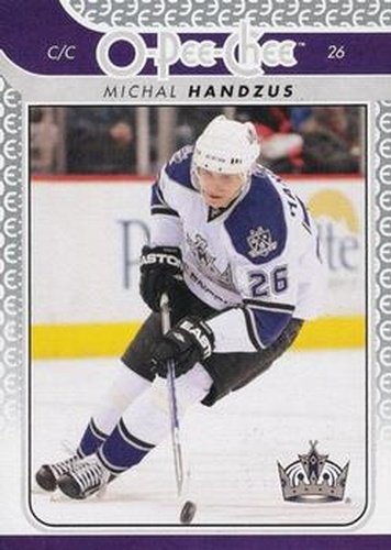 #124 Michal Handzus - Los Angeles Kings - 2009-10 O-Pee-Chee Hockey