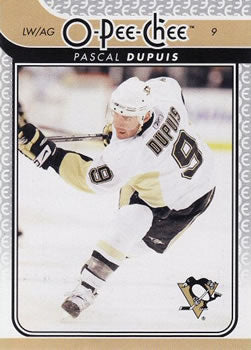 #129 Pascal Dupuis - Pittsburgh Penguins - 2009-10 O-Pee-Chee Hockey