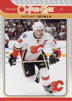 #136 Jarome Iginla - Calgary Flames - 2009-10 O-Pee-Chee Hockey