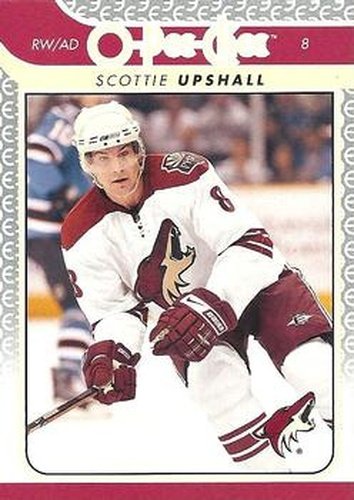 #13 Scottie Upshall - Phoenix Coyotes - 2009-10 O-Pee-Chee Hockey