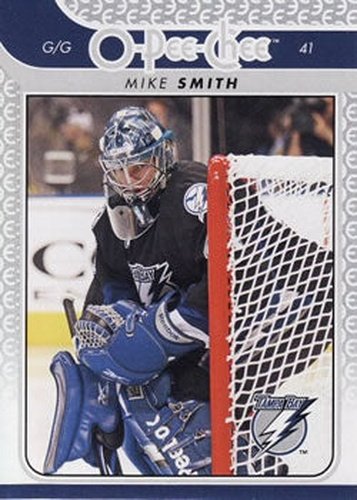 #149 Mike Smith - Tampa Bay Lightning - 2009-10 O-Pee-Chee Hockey