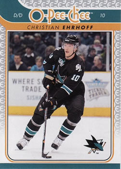 #167 Christian Ehrhoff - San Jose Sharks - 2009-10 O-Pee-Chee Hockey
